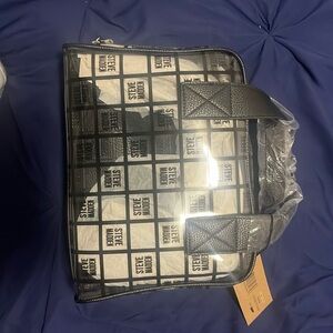 steve maden- brand new large toletrie bag with small cosmetic bag